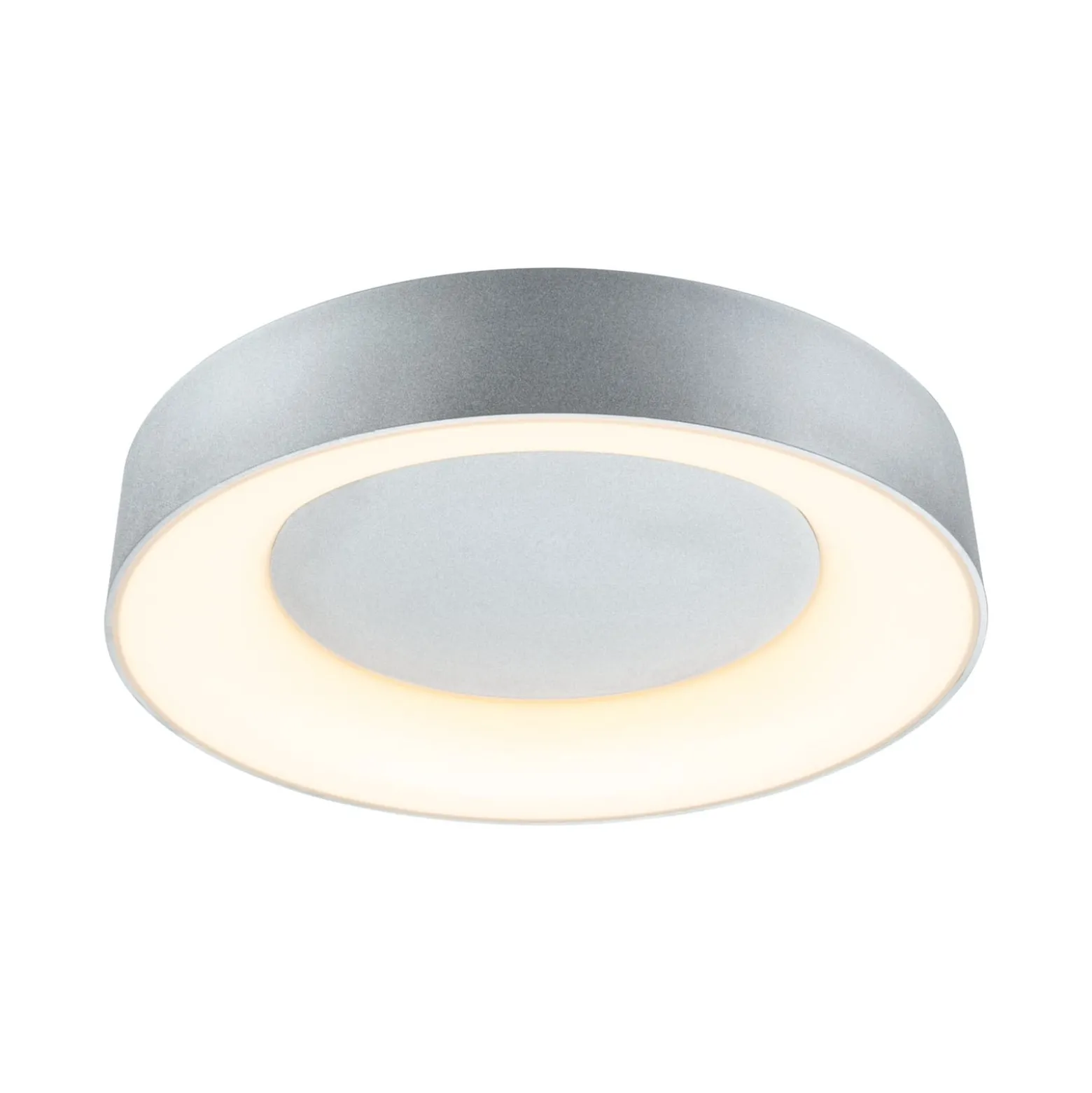 Paulmann HomeSpa Casca LED-kattovalaisin Ø40cm, valkoinen/alumiini, IP44