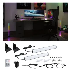Paulmannin 2 kpl EntertainLED Lightbar Dynamic RGB 30cm jalusta