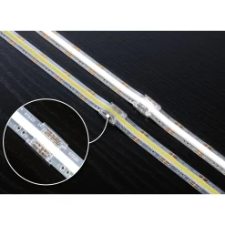 Paulmannin MaxLED COB -liitinsarja LED-nauhoille, valkoinen/kirkas