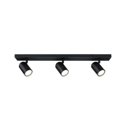 Paulmann kattokohdevalo Zyli musta pituus 60 cm 2-lamppuinen IP44