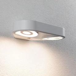 Paulmann LED-anturilla varustettu ulkoseinävalaisin Silma valkoinen 2-valo IP44