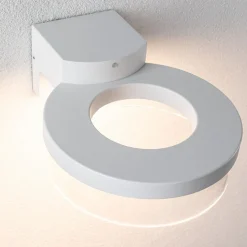 Paulmann LED-anturi ulkoseinävalaisin Capera valkoinen metalli IP44