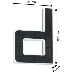 Paulmann LED-aurinkokirjain d