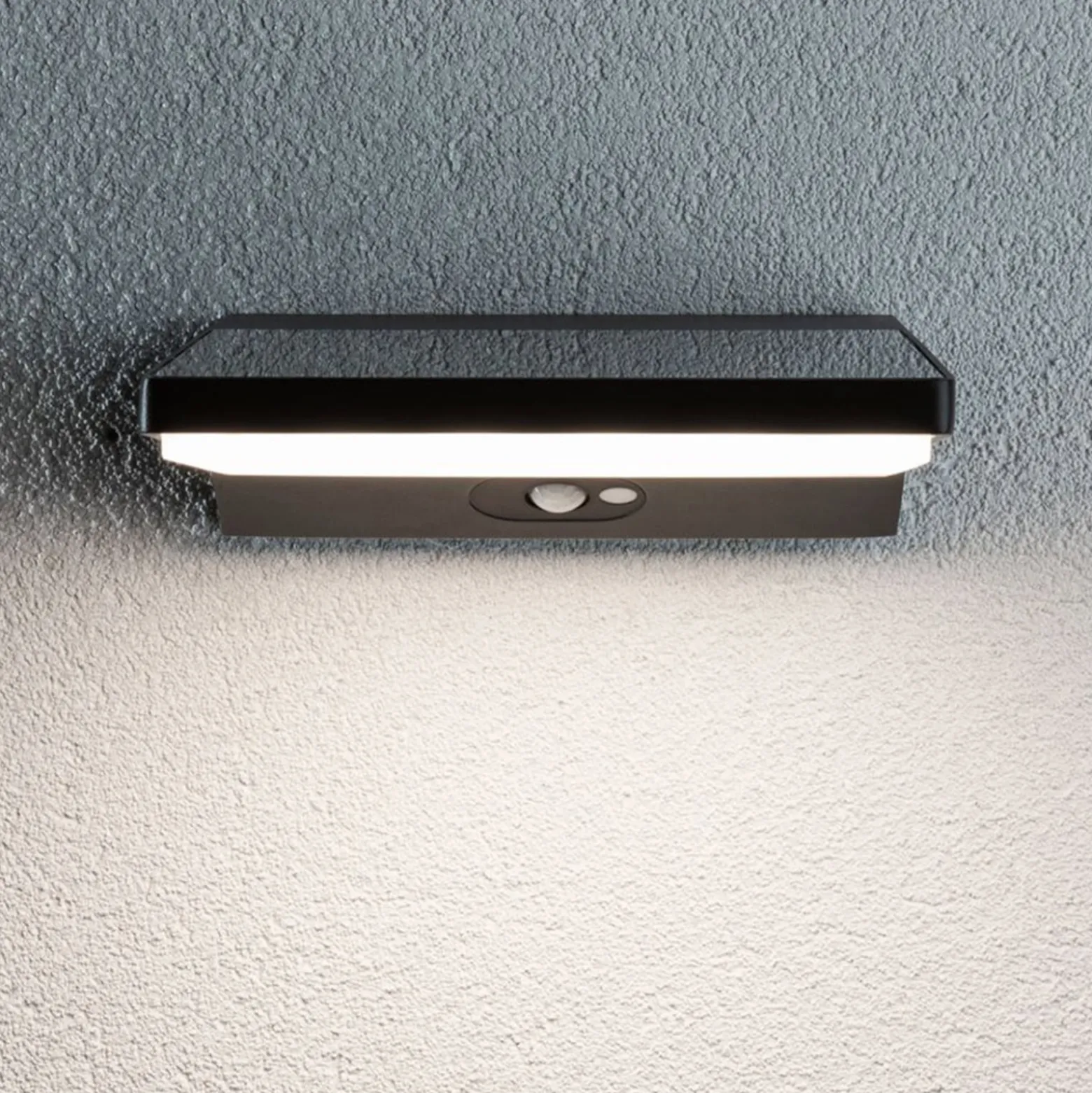 Paulmann LED-aurinkoseinävalaisin Ronas, anturi, syvyys 25 %