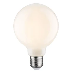 Paulmann LED-Globe G95 E27 7,5W 827 opal himmennys