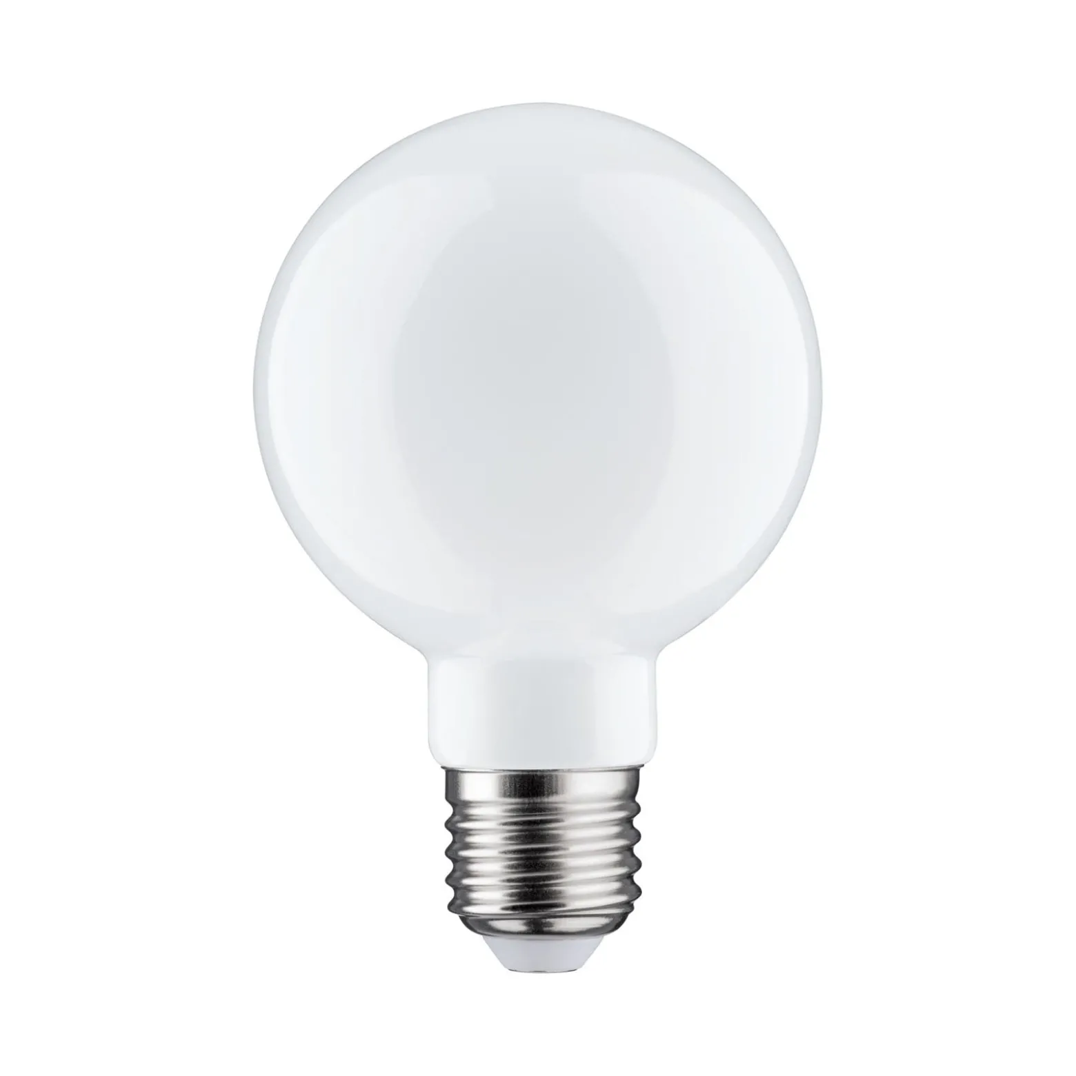 Paulmann LED-Globe G80 E27 7,5W 827 opal himmennys