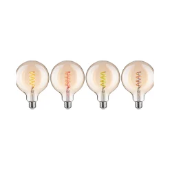 Paulmann LED-Globe G125 ZigBee E27 6,3W kulta RGBW