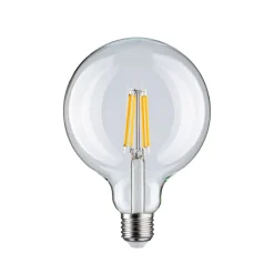 Paulmann LED-globe-lamppu, hehkulanka, E27, G125, 9 W, 2700 K, kirkas,