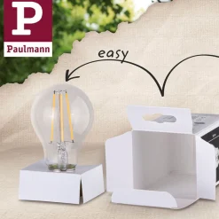 Paulmann-LED-golfpallolamppu E14 5W dim to warm