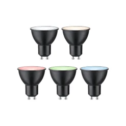Paulmann LED GU10 4,8W 350lm Zigbee RGBW musta