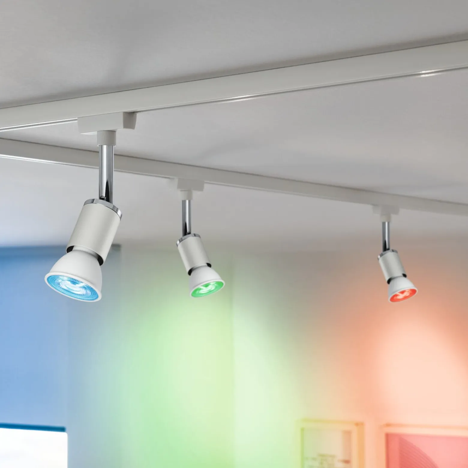 Paulmann LED GU10 4,8W 350lm Zigbee RGBW valkoinen
