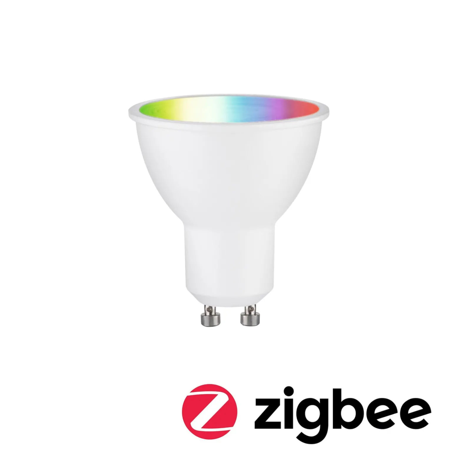 Paulmann LED GU10 4,8W 350lm Zigbee RGBW valkoinen