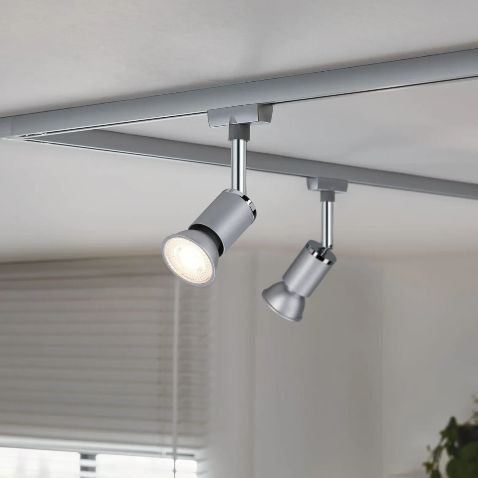 Paulmann LED-heijastin 2 700 K kromi GU10 8 W himmennettävä 36°