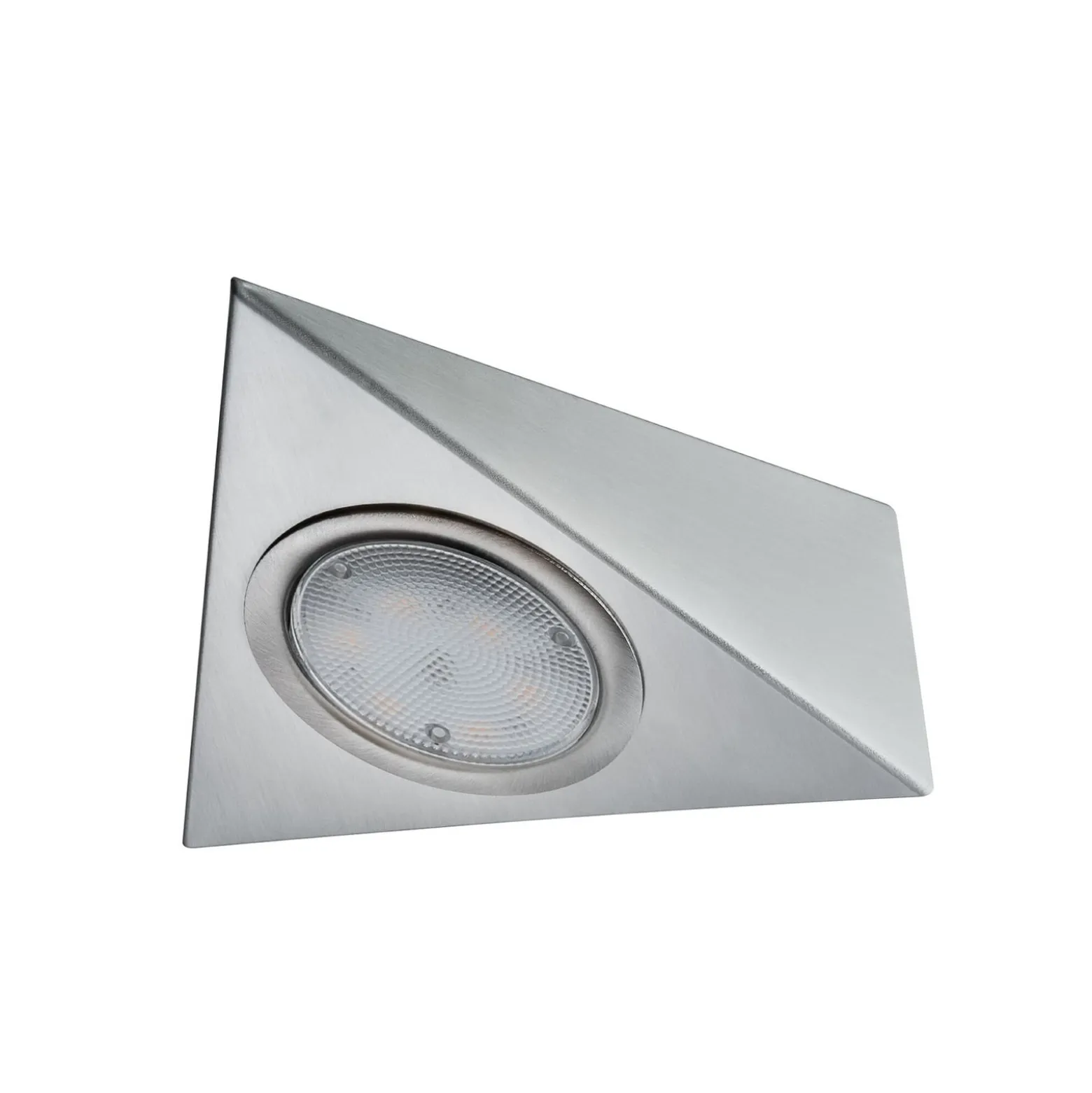 Paulmann LED-kaapinalusvalaisin, kolmionmuotoinen, rauta, liiketunnistin, 3 kpl