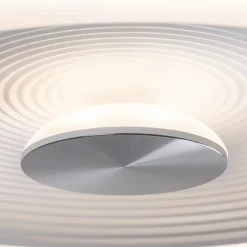 Paulmann LED-kattovalaisin Volea, valkoinen/hopea Ø 40 cm IP44 himmennettävä