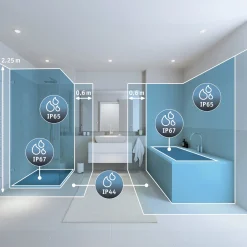 Paulmann LED-kohdevalaisin Nova Plus Coin, 3 kpl, pyöreä, valkoinen, 2 700 K,