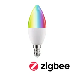 Paulmann-LED-kynttilä E14 5W 470lm Zigbee RGBW