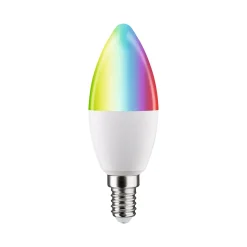 Paulmann-LED-kynttilä E14 5W 470lm Zigbee RGBW