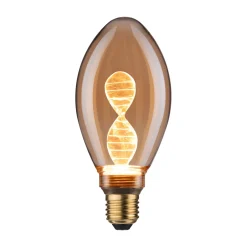 Paulmann LED-lamppu E27 3,5 W Helix 1800K kultainen