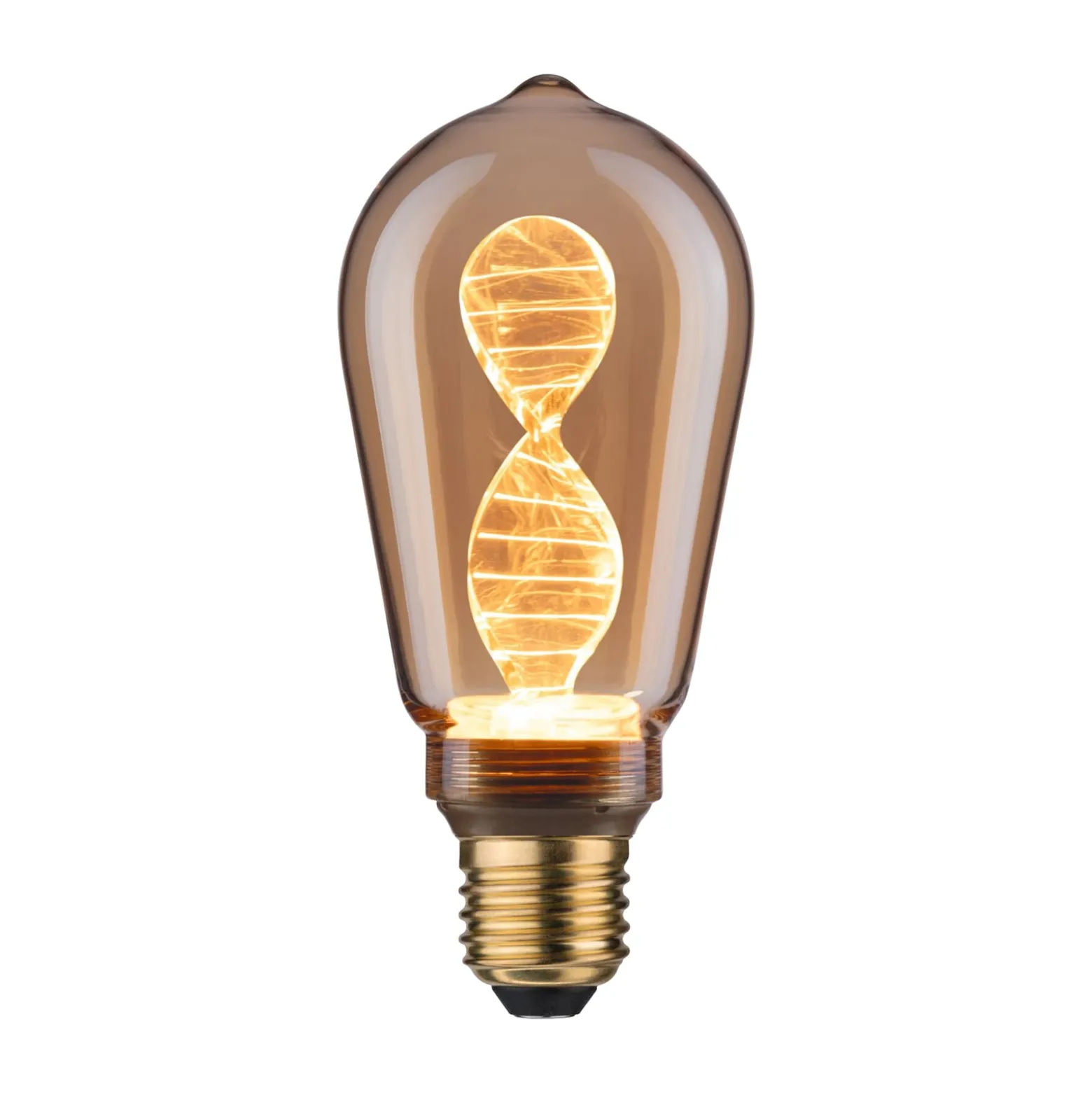 Paulmann LED-lamppu E27 3,5W Helix 1800K ST64 kultainen