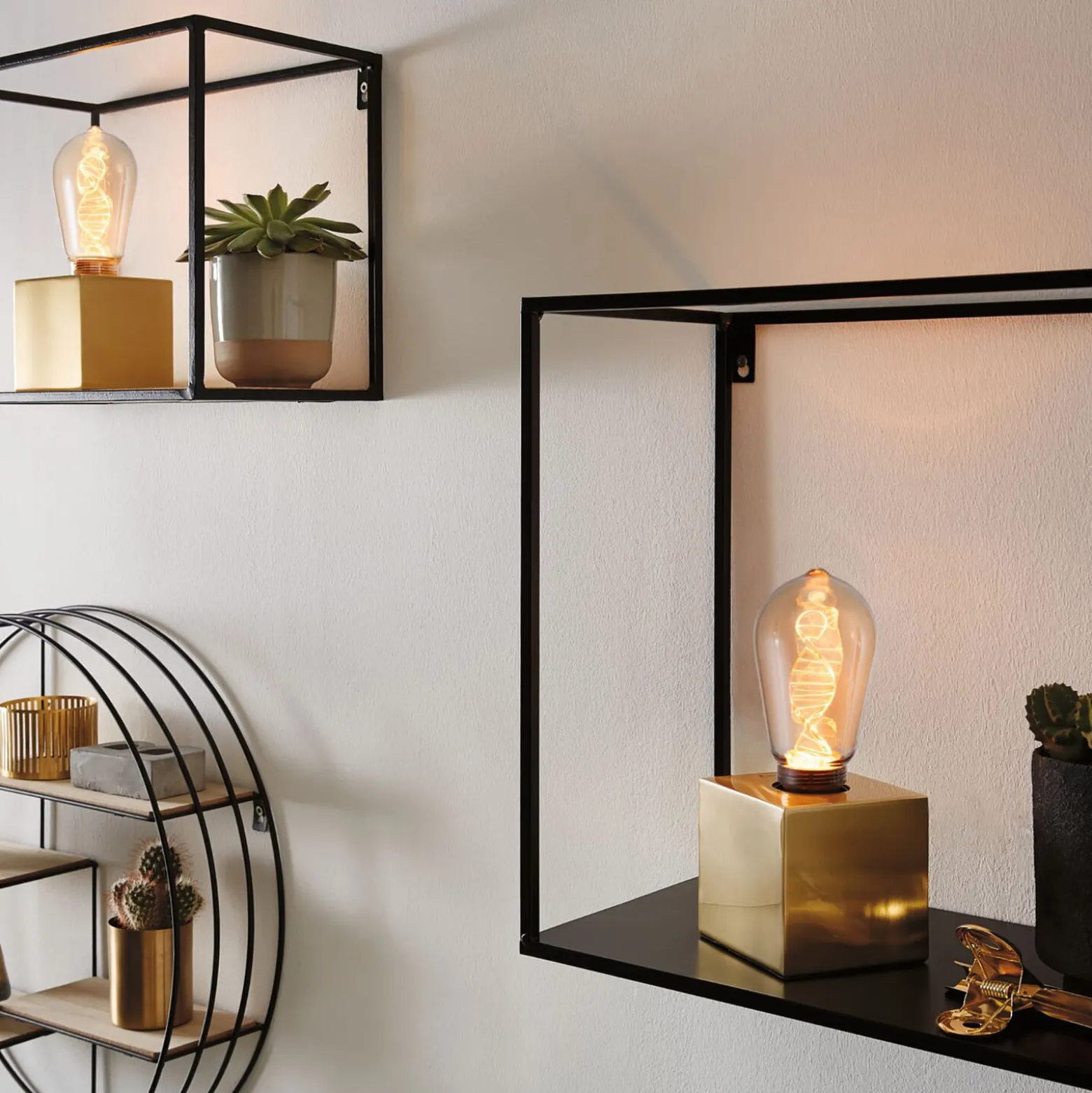 Paulmann LED-lamppu E27 3,5W Helix 1800K ST64 kultainen
