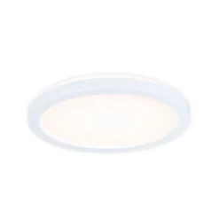 Paulmann LED-paneeli Atria Shine, halkaisija 19 cm, valkoinen, IP44, 3000 K,