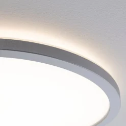 Paulmann LED-paneeli Atria Shine kromi Ø19 cm 3000 K päälle/pois IP20
