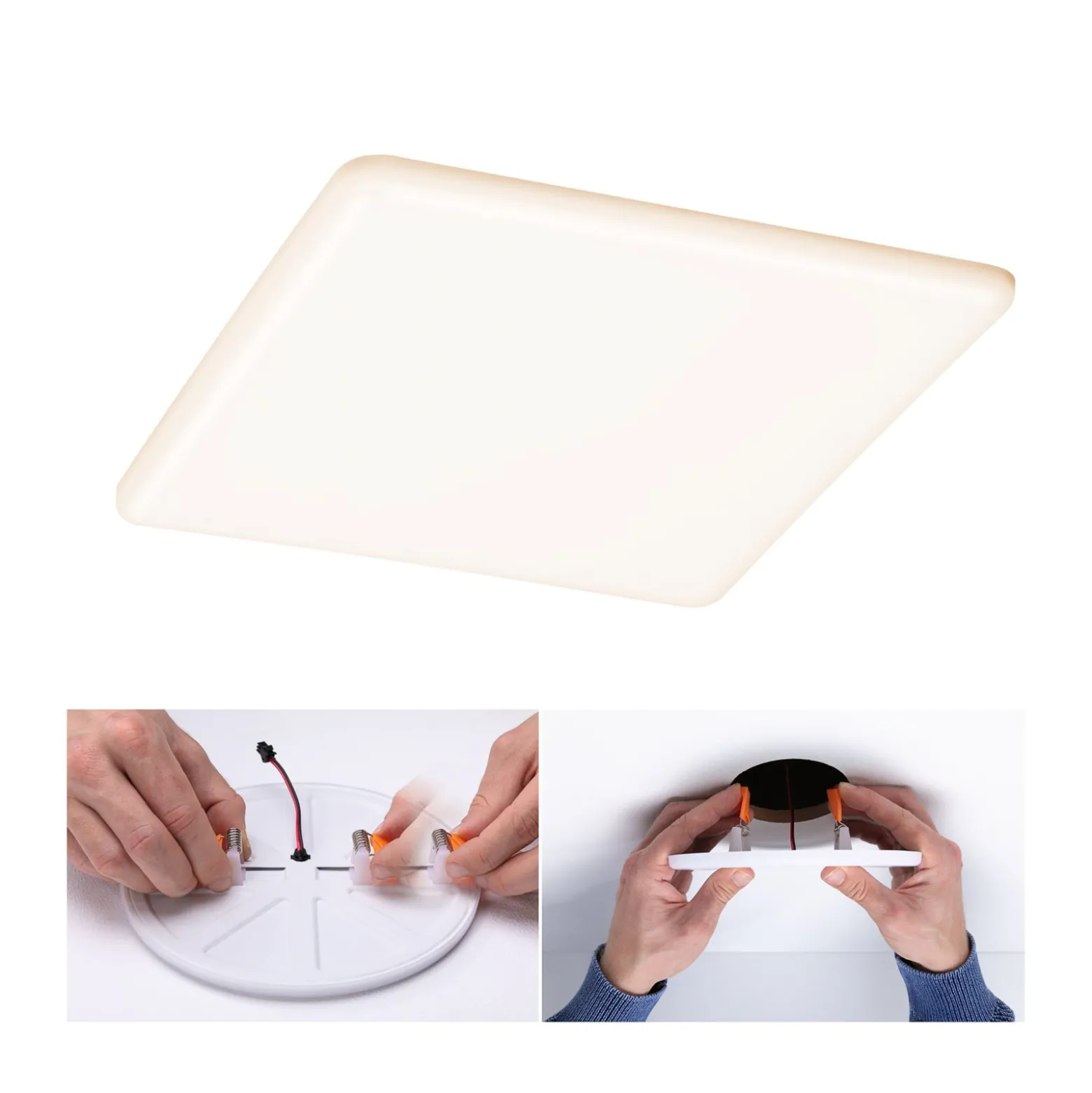 Paulmann-LED-paneeli Veluna, CCT ZigBee 21,5 cm