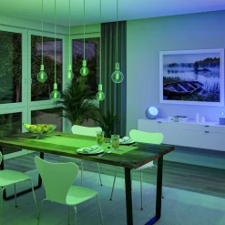 Paulmann LED-Rustika Zigbee E27 6,3W RGBW kulta 3er