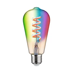 Paulmann LED-rust. ZigBee E27 6,3W RGBW him. kulta