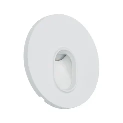 Paulmann LED-seinäuppovalaisin Wall, valkoinen, pyöreä, muovia