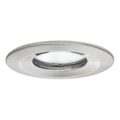 Paulmann LED-spotti Slim Coin himmennys IP65 rauta