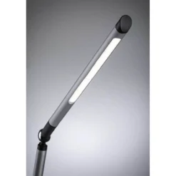 Paulmann LED-työpöytälamppu FlexBar, hopea, 36 cm, CCT
