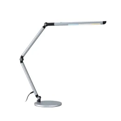 Paulmann LED-työpöytälamppu FlexBar, hopea, 36 cm, CCT