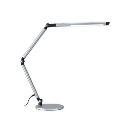 Paulmann LED-työpöytälamppu FlexBar, hopea, 36 cm, CCT