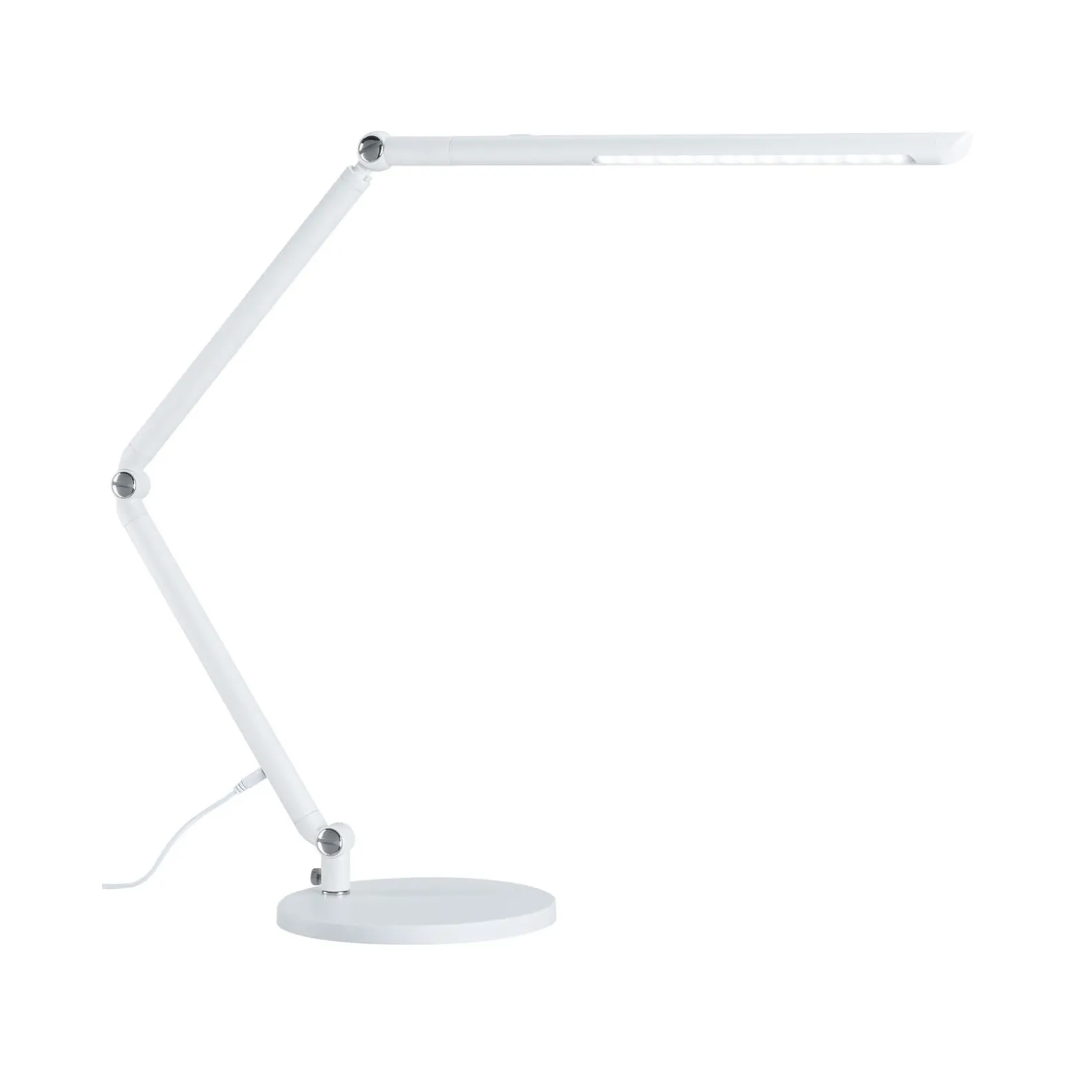 Paulmann LED-työpöytälamppu FlexBar, valkoinen, 36 cm, CCT