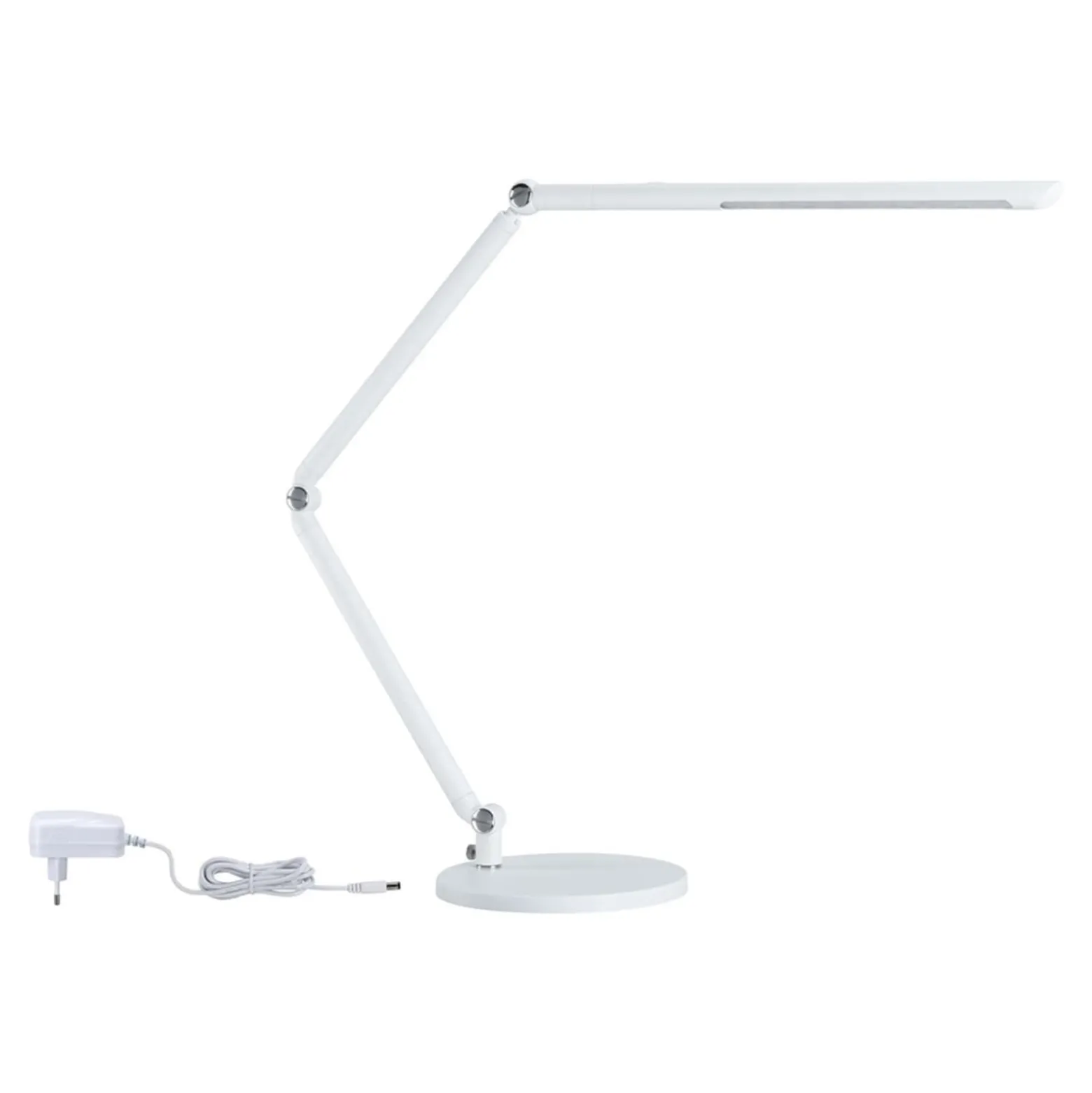Paulmann LED-työpöytälamppu FlexBar, valkoinen, 36 cm, CCT