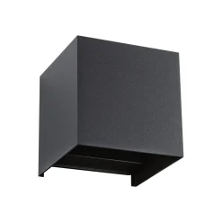 Paulmann LED-ulkoseinälamppu Cybo, RGBW, 10 cm, antrasiitti