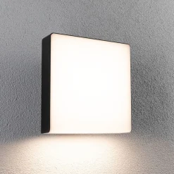 Paulmann LED-ulkoseinävalaisin Azalena, sensori, antrasiitti