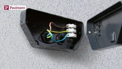 Paulmann LED-ulkoseinävalaisin Azalena zigbee, 2200K, musta