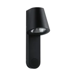 Paulmann LED-ulkoseinävalaisin Caissa, alumiini, anturi
