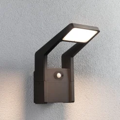 Paulmann LED-ulkoseinävalaisin Juntea, alumiini, antrasiitti, tunnistin