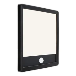 Paulmann LED-ulkoseinävalaisin Lamina, musta, anturi, IP44