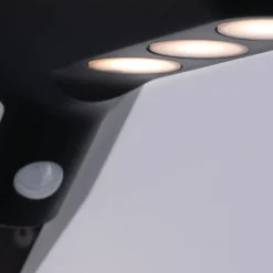Paulmann LED-ulkoseinävalo Soley, antrasitti