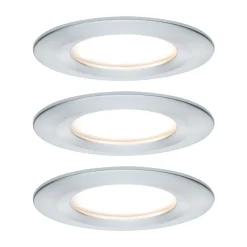 Paulmann LED upotuspotti Nova Coin 3 alumiininen pyöreä himmennettävä