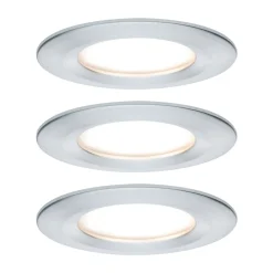 Paulmann LED upotuspotti Nova Coin 3 alumiininen pyöreä himmennettävä
