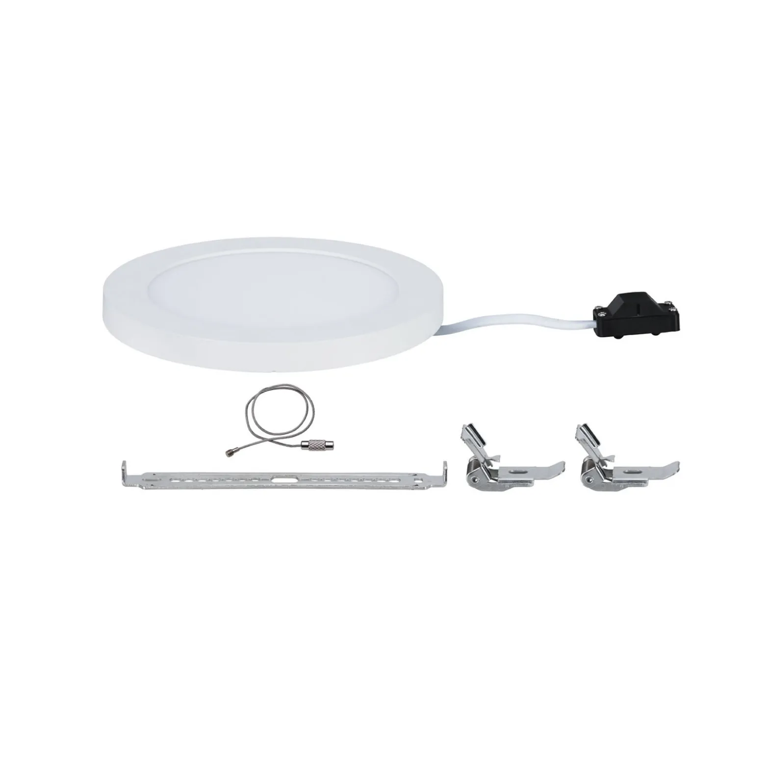 Paulmann LED-uppopaneeli Cover-it, halkaisija 17 cm, 880 lm, 3000 K, valkoinen