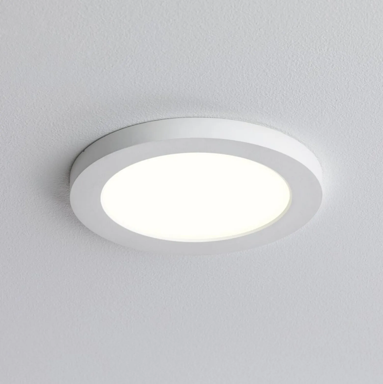 Paulmann LED-uppopaneeli Cover-it, halkaisija 17 cm, 880 lm, 3000 K, valkoinen