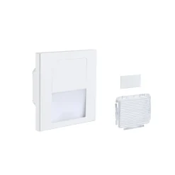 Paulmann LED-uppovalaisin Tsaro, valkoinen, muovi, 2700 K