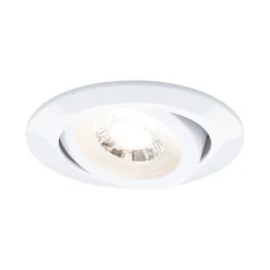 Paulmann LED-uppovalaisin, valkoinen, Ø 8 cm, 4,8 W, 20 kpl:n sarja